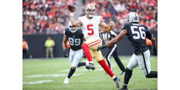 San Francisco 49ers vs selecciones de mariscal de campo titular